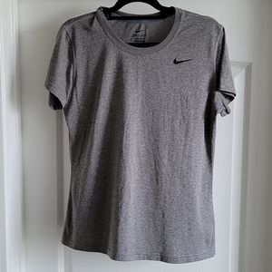 Nike Gray Dri-fit Workout Shirt